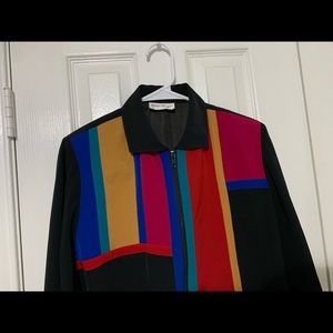 Vintage bomber style jacket